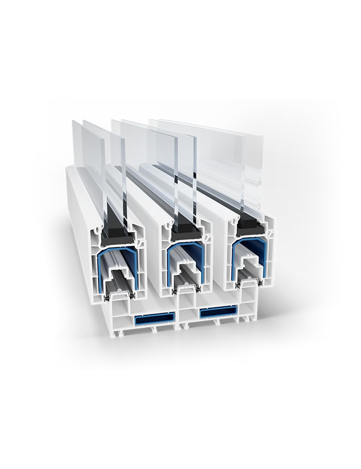 Ventana corredera de PVC 96 - Ventanas Paladio